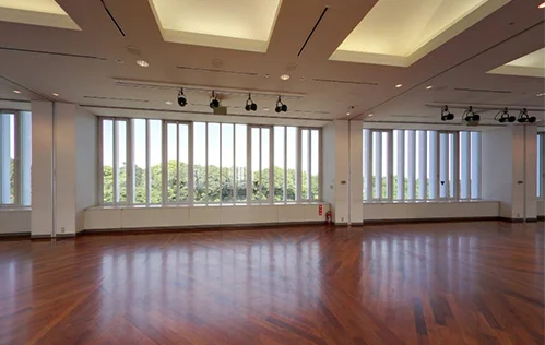 森のホール21のレセプションホール