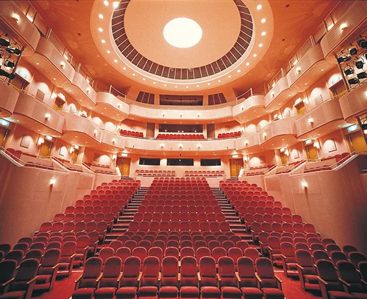 森のホール21の小ホールの客席