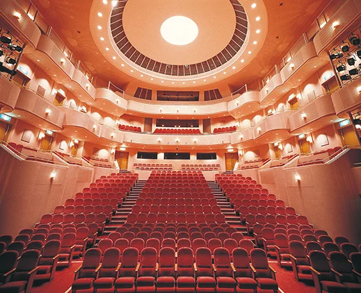 森のホール21　小ホールの客席