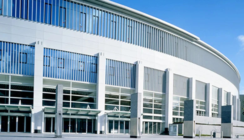 森のホール21の外観